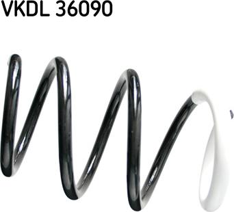 SKF VKDL 36090 - Пружина ходовой части autodnr.net