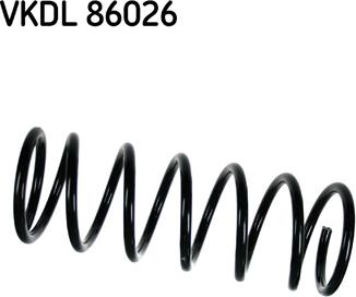 SKF VKDL 86026 - Пружина ходової частини autocars.com.ua