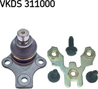 SKF VKDS 311000 - Шаровая опора, несущий / направляющий шарнир autodnr.net