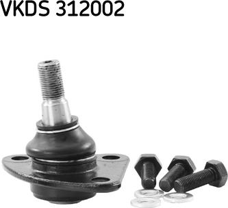 SKF VKDS 312002 - Шаровая опора, несущий / направляющий шарнир autodnr.net