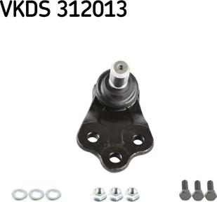 SKF VKDS 312013 - Шаровая опора, несущий / направляющий шарнир avtokuzovplus.com.ua