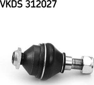 SKF VKDS 312027 - Шаровая опора, несущий / направляющий шарнир avtokuzovplus.com.ua