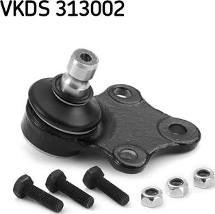 SKF VKDS 313002 - Несучий / направляючий шарнір autocars.com.ua