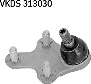 SKF VKDS 313030 - Шаровая опора, несущий / направляющий шарнир autodnr.net