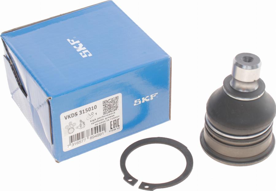 SKF VKDS 315010 - Несучий / направляючий шарнір autocars.com.ua