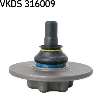 SKF VKDS 316009 - Шаровая опора, несущий / направляющий шарнир autodnr.net