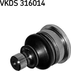 SKF VKDS 316014 - Шаровая опора, несущий / направляющий шарнир avtokuzovplus.com.ua