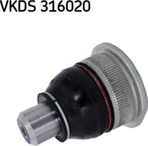 SKF VKDS 316020 - Шаровая опора, несущий / направляющий шарнир autodnr.net