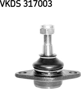 SKF VKDS 317003 - Шаровая опора, несущий / направляющий шарнир autodnr.net