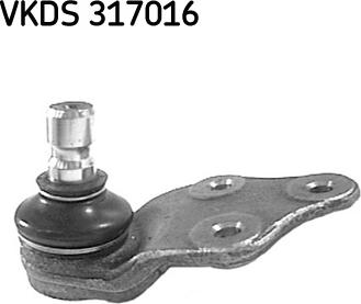 SKF VKDS 317016 - Шаровая опора, несущий / направляющий шарнир avtokuzovplus.com.ua