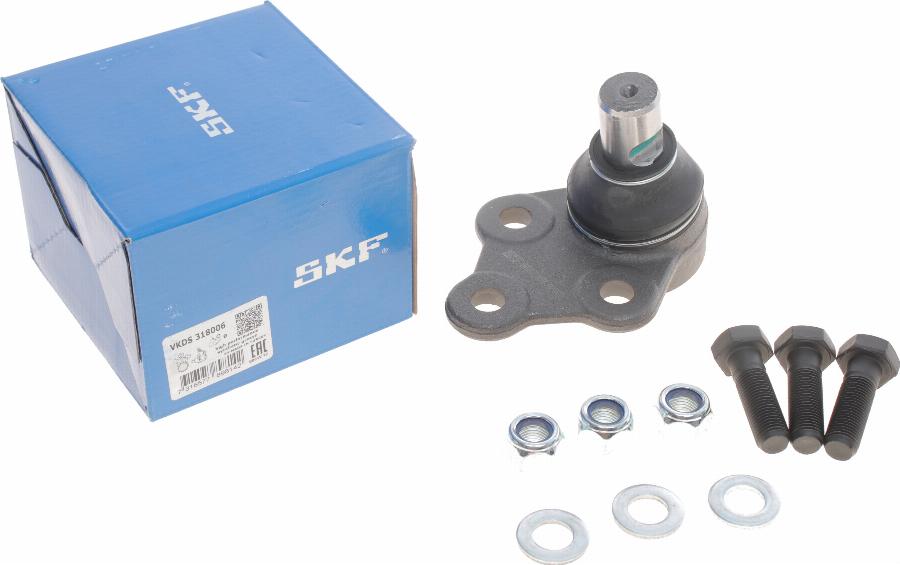 SKF VKDS 318006 - Несучий / направляючий шарнір autocars.com.ua