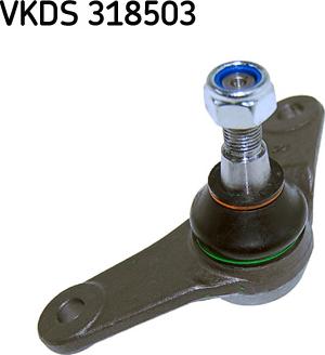 SKF VKDS 318503 - Шаровая опора, несущий / направляющий шарнир avtokuzovplus.com.ua