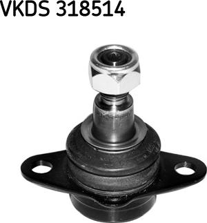 SKF VKDS 318514 - Шаровая опора, несущий / направляющий шарнир avtokuzovplus.com.ua