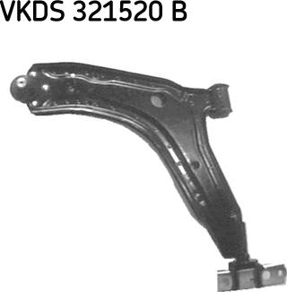 SKF VKDS 321520 B - Рычаг подвески колеса autodnr.net