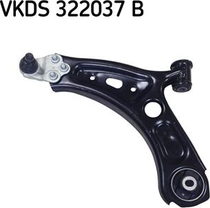 SKF VKDS 322037 B - Рычаг подвески колеса autodnr.net