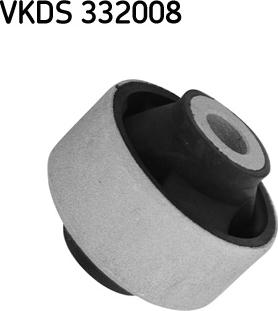 SKF VKDS 332008 - Сайлентблок, рычаг подвески колеса avtokuzovplus.com.ua