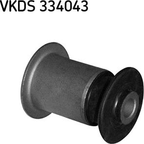 SKF VKDS 334043 - Втулка, балка мосту autocars.com.ua