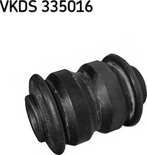 SKF VKDS 335016 - Сайлентблок, важеля підвіски колеса autocars.com.ua