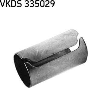 SKF VKDS 335029 - Сайлентблок, рычаг подвески колеса autodnr.net