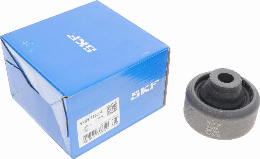 SKF VKDS 336001 - Сайлентблок, важеля підвіски колеса autocars.com.ua