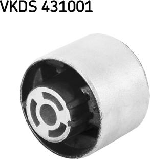 SKF VKDS 431001 - Сайлентблок, рычаг подвески колеса autodnr.net
