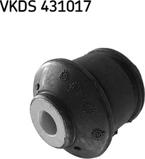 SKF VKDS 431017 - Сайлентблок, важеля підвіски колеса autocars.com.ua