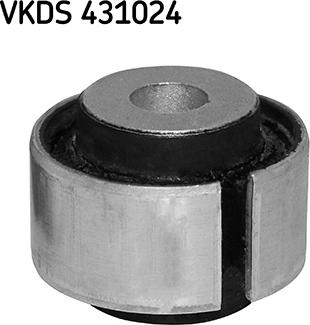 SKF VKDS 431024 - Сайлентблок, рычаг подвески колеса avtokuzovplus.com.ua