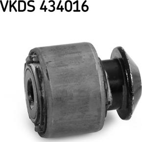SKF VKDS 434016 - Сайлентблок, рычаг подвески колеса avtokuzovplus.com.ua