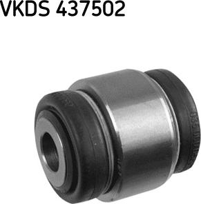 SKF VKDS 437502 - Сайлентблок, рычаг подвески колеса avtokuzovplus.com.ua