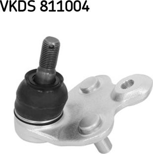 SKF VKDS 811004 - Шаровая опора, несущий / направляющий шарнир autodnr.net