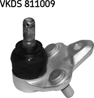 SKF VKDS 811009 - Шаровая опора, несущий / направляющий шарнир autodnr.net