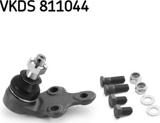 SKF VKDS 811044 - Шаровая опора, несущий / направляющий шарнир autodnr.net