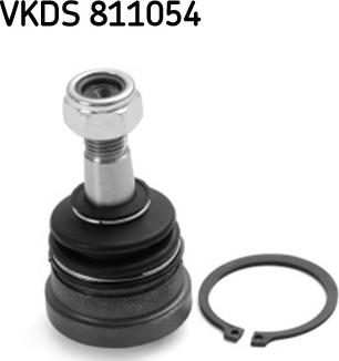 SKF VKDS 811054 - Несучий / направляючий шарнір autocars.com.ua