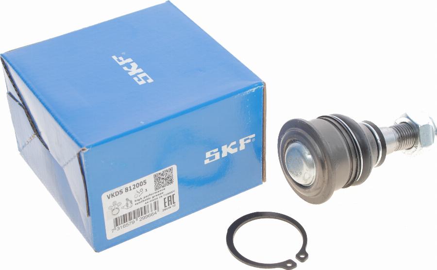 SKF VKDS 812005 - Несучий / направляючий шарнір autocars.com.ua