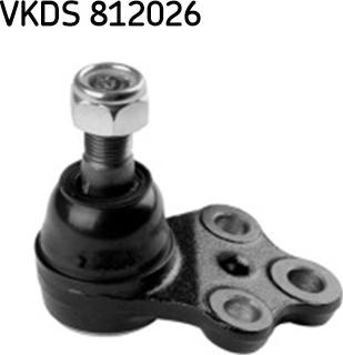 SKF VKDS 812026 - Шаровая опора, несущий / направляющий шарнир autodnr.net