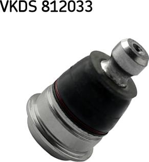 SKF VKDS 812033 - Шаровая опора, несущий / направляющий шарнир avtokuzovplus.com.ua