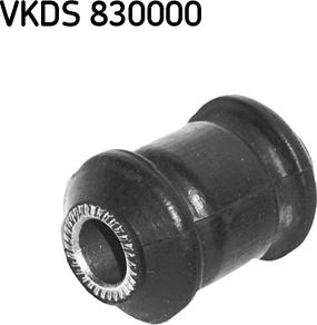 SKF VKDS 830000 - Сайлентблок, рычаг подвески колеса autodnr.net