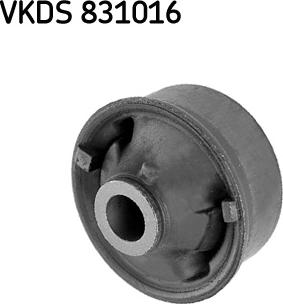 SKF VKDS 831016 - Сайлентблок, важеля підвіски колеса autocars.com.ua