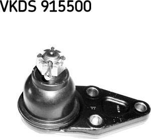 SKF VKDS 915500 - Шаровая опора, несущий / направляющий шарнир autodnr.net