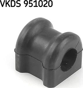 SKF VKDS 951020 - Втулка, стабілізатор autocars.com.ua