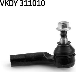 SKF VKDY 311010 - Наконечник рулевой тяги, шарнир autodnr.net