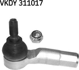 SKF VKDY 311017 - Наконечник рулевой тяги, шарнир avtokuzovplus.com.ua