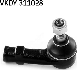 SKF VKDY 311028 - Наконечник рулевой тяги, шарнир autodnr.net