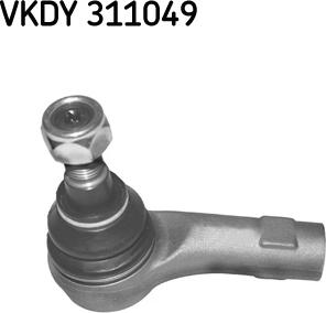 SKF VKDY 311049 - Наконечник рулевой тяги, шарнир avtokuzovplus.com.ua