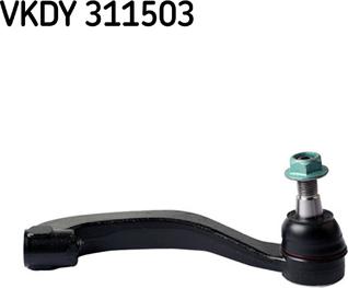 SKF VKDY 311503 - Наконечник рульової тяги, кульовий шарнір autocars.com.ua