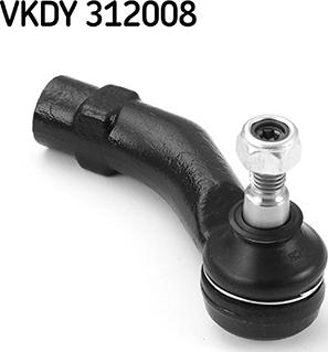 SKF VKDY 312008 - Наконечник рулевой тяги, шарнир avtokuzovplus.com.ua