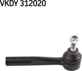 SKF VKDY 312020 - Наконечник рульової тяги, кульовий шарнір autocars.com.ua