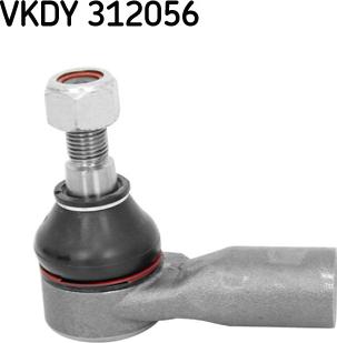 SKF VKDY 312056 - Наконечник рулевой тяги, шарнир autodnr.net