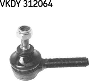 SKF VKDY 312064 - Наконечник рульової тяги, кульовий шарнір autocars.com.ua