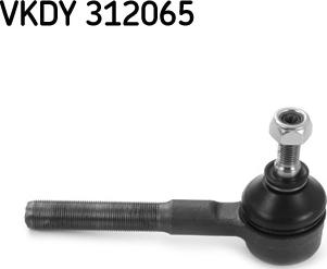SKF VKDY 312065 - Наконечник рулевой тяги, шарнир autodnr.net